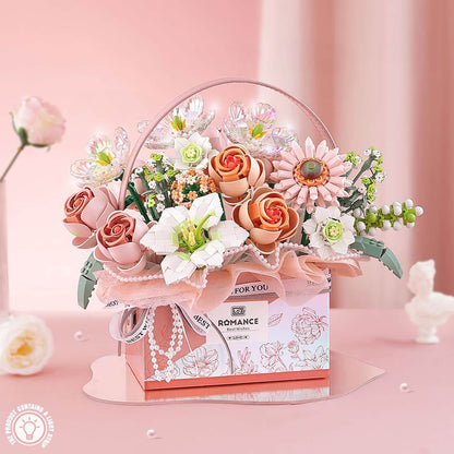 Romance Flower Bouquet - Pink